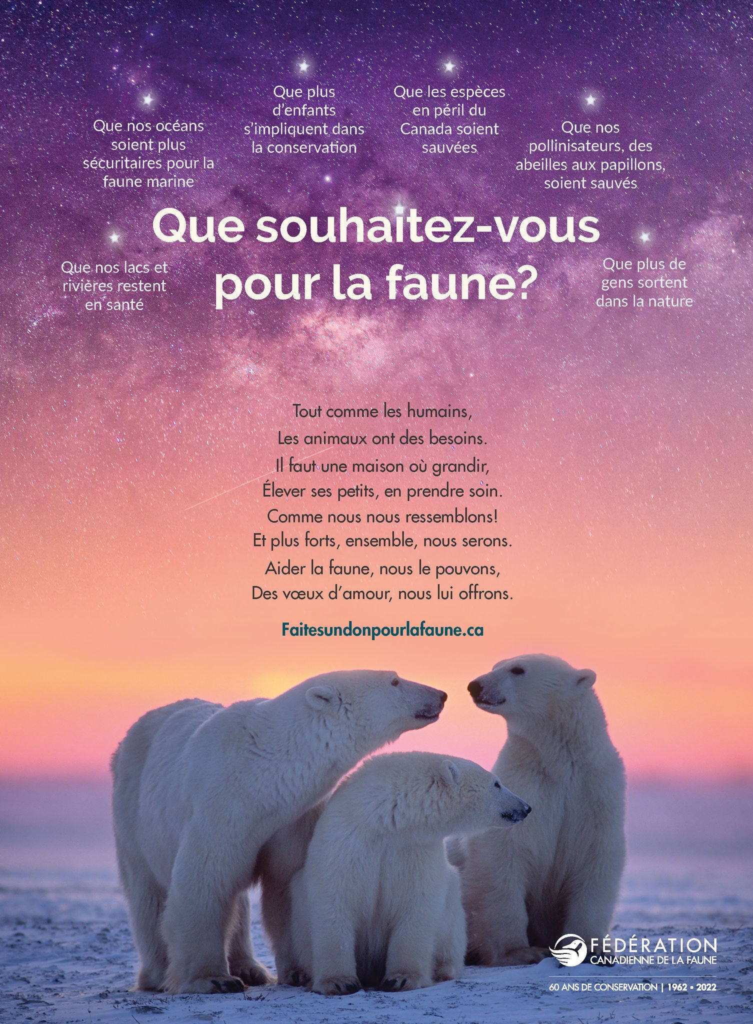 faites un don pour la faune