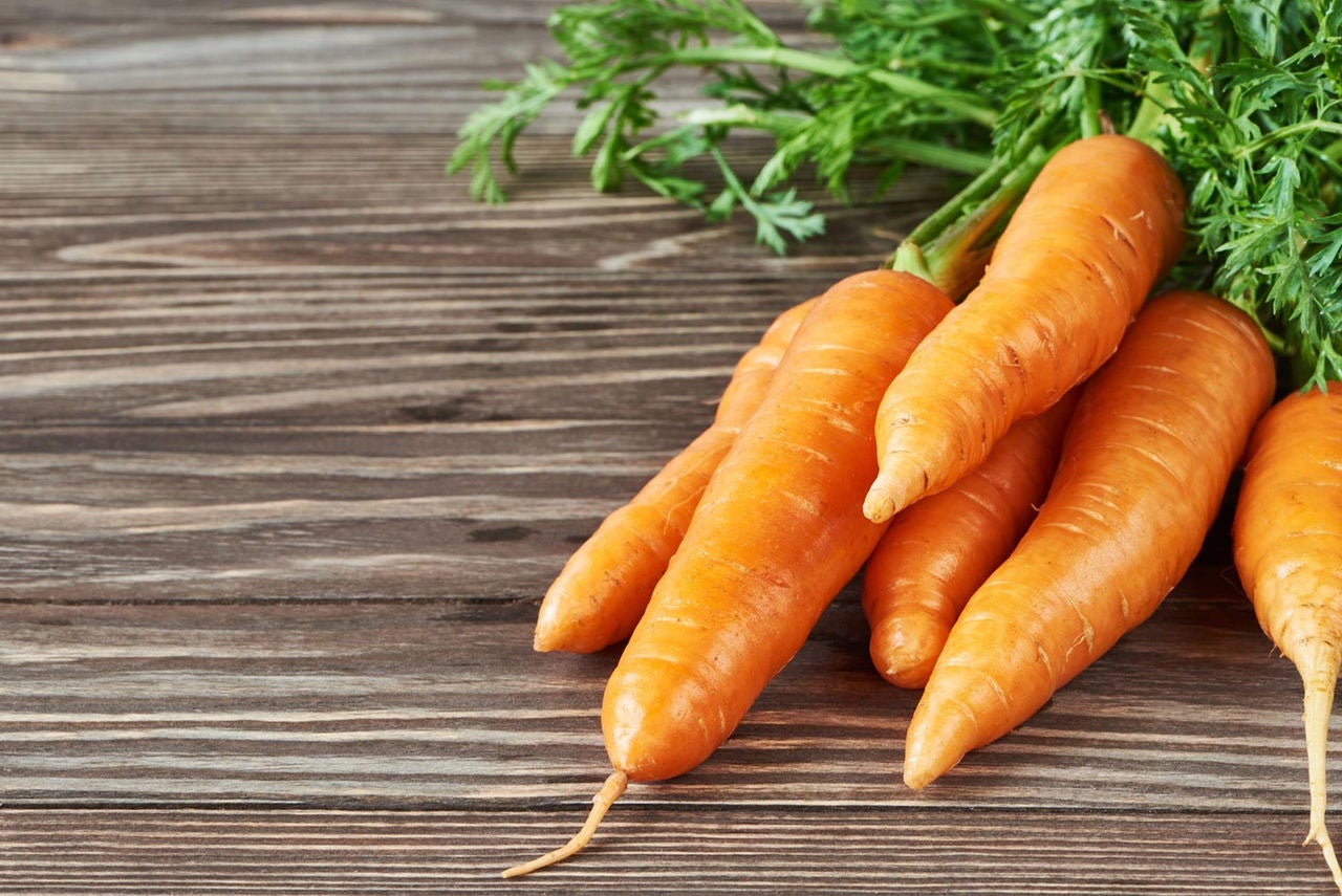 carrots on table