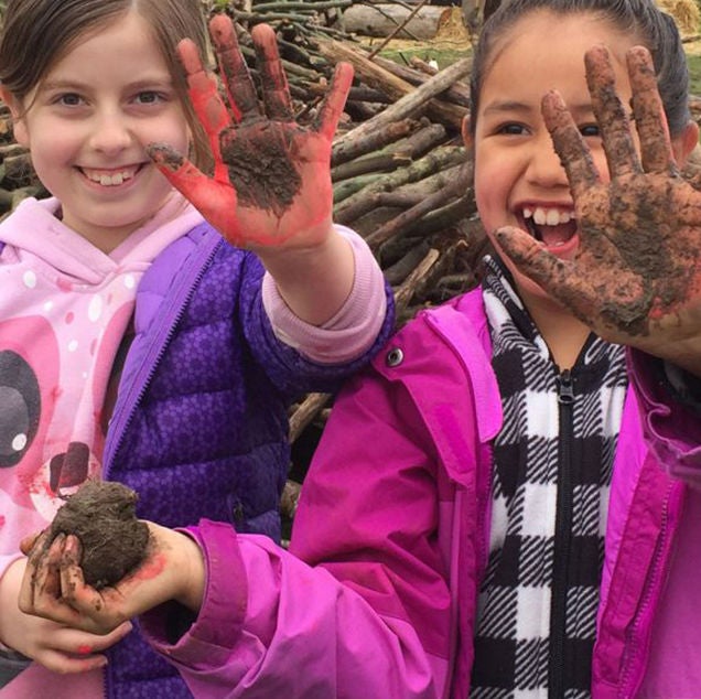 kids playing outside