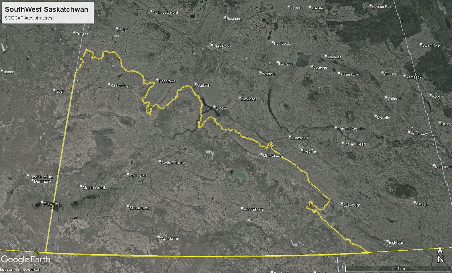 soccap study area map